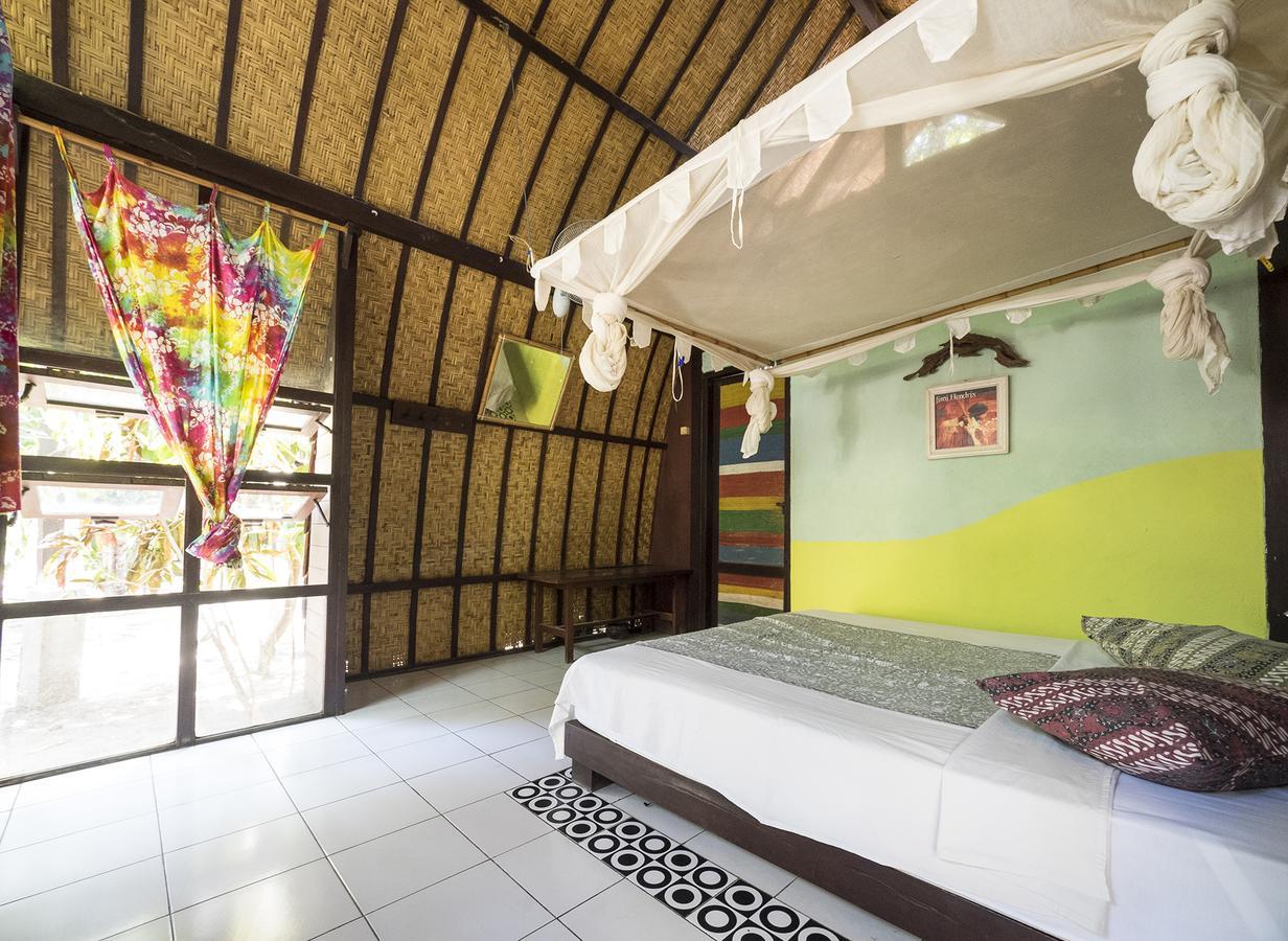 Woodstock Gili - Garden And Bungalows Hotel Gili Trawangan Buitenkant foto