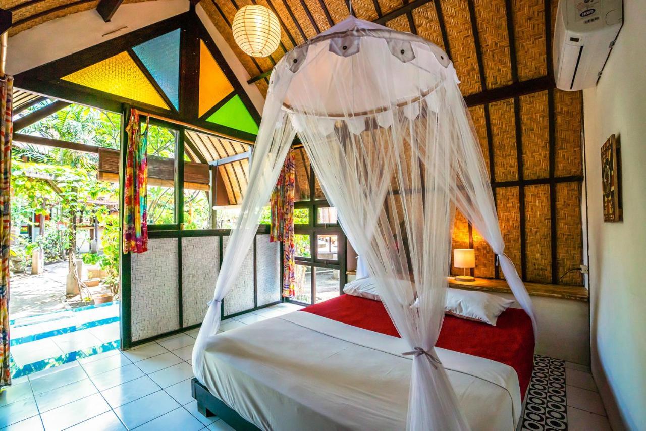 Woodstock Gili - Garden And Bungalows Hotel Gili Trawangan Buitenkant foto